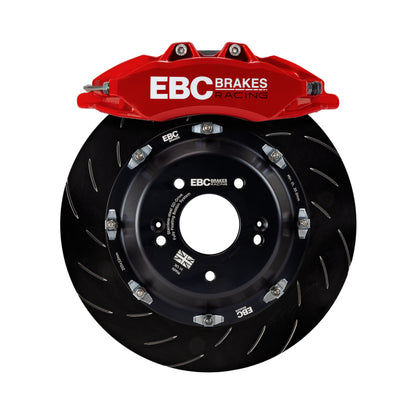 EBC Racing 07-13 BMW M3 (E90/E92/E82) Red Apollo-6 Calipers 380mm Rotors Front Big Brake Kit EBC