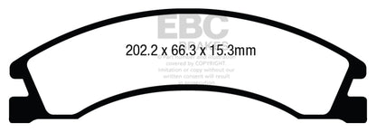 EBC Ultimax2 Rear Brake Pads - UD1329 EBC