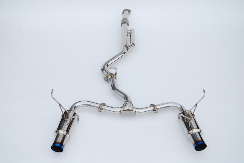Invidia 2022+ Subaru WRX N1 Twin Outlet Single Layer Tip Cat-Back Exhaust Invidia