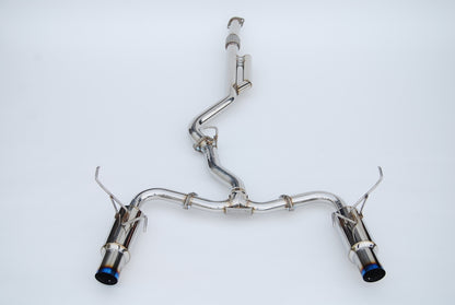 Invidia 2022+ Subaru WRX N1 Twin Outlet Single Layer Tip Cat-Back Exhaust Invidia