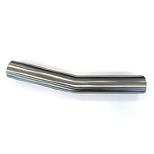 Stainless Bros 3in Diameter 1.5D/4.5in CLR 15° Bend 6.5in Legs Mandrel Bend