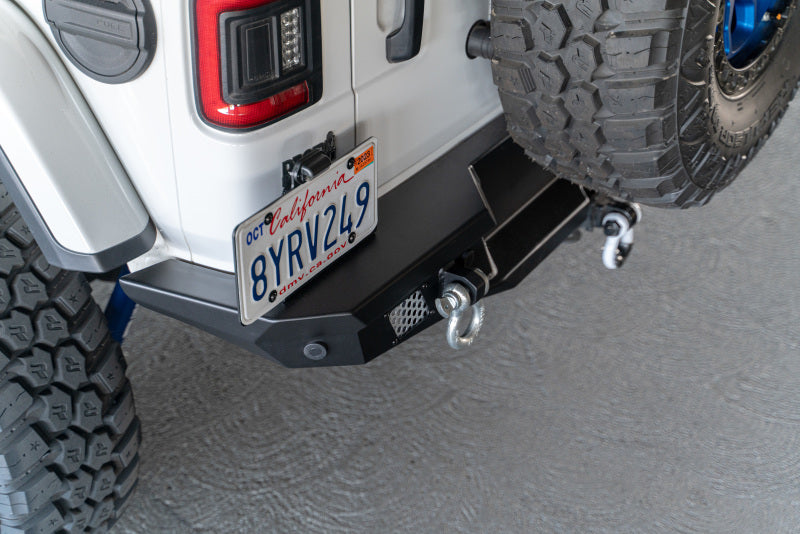 DV8 Offroad 2018 Jeep Wrangler JL MTO Series Rear Bumper w/ Optional Tire Carrier DV8 Offroad