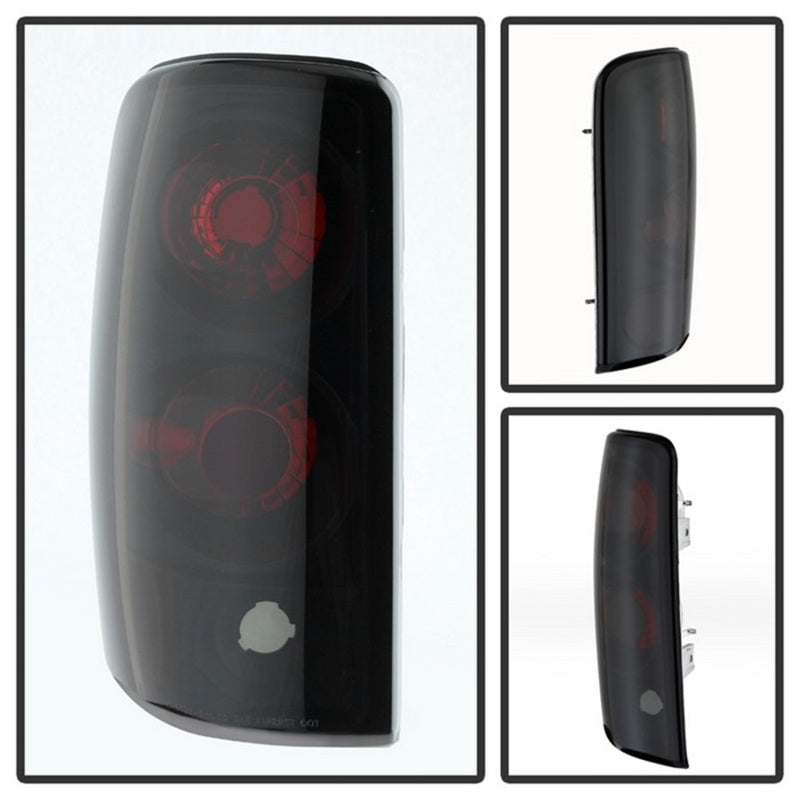 Spyder Chevy Suburban/Tahoe 1500/2500 00-06 Euro Style Tail Lights Black Smoke ALT-YD-CD00-BSM SPYDER