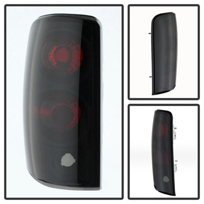 Spyder Chevy Suburban/Tahoe 1500/2500 00-06 Euro Style Tail Lights Black Smoke ALT-YD-CD00-BSM SPYDER