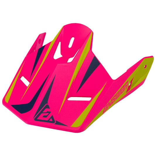 Answer 26 AR1 Mototown Matte Visor - Pink/Hyper Acid/Grey/Black