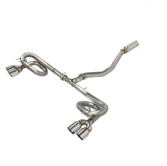 Remark 2022+ Honda Civic Hatchback Sport Touring FL1 (Link Loop) Catback Exhaust Stainless Steel Tip Remark