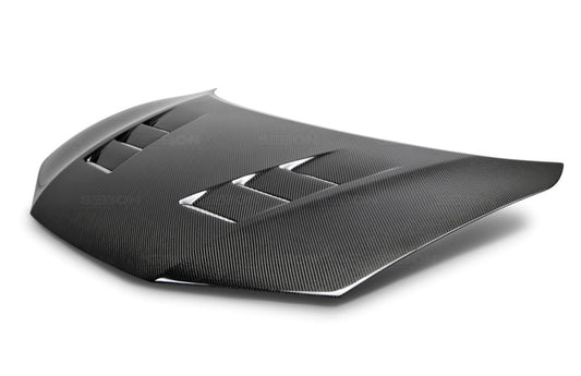 Seibon TS-style carbon fiber hood for 2014-2015 Honda Civic 2DR - HD14HDCV2D-TS Seibon
