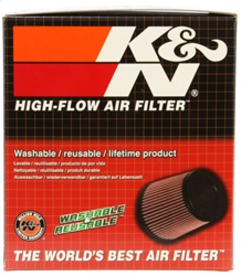 K&N Universal X-Stream Clamp-On Air Filter 3.313in Flg ID/4.875in Base OD/4in Top OD/4.25in H K&N Engineering