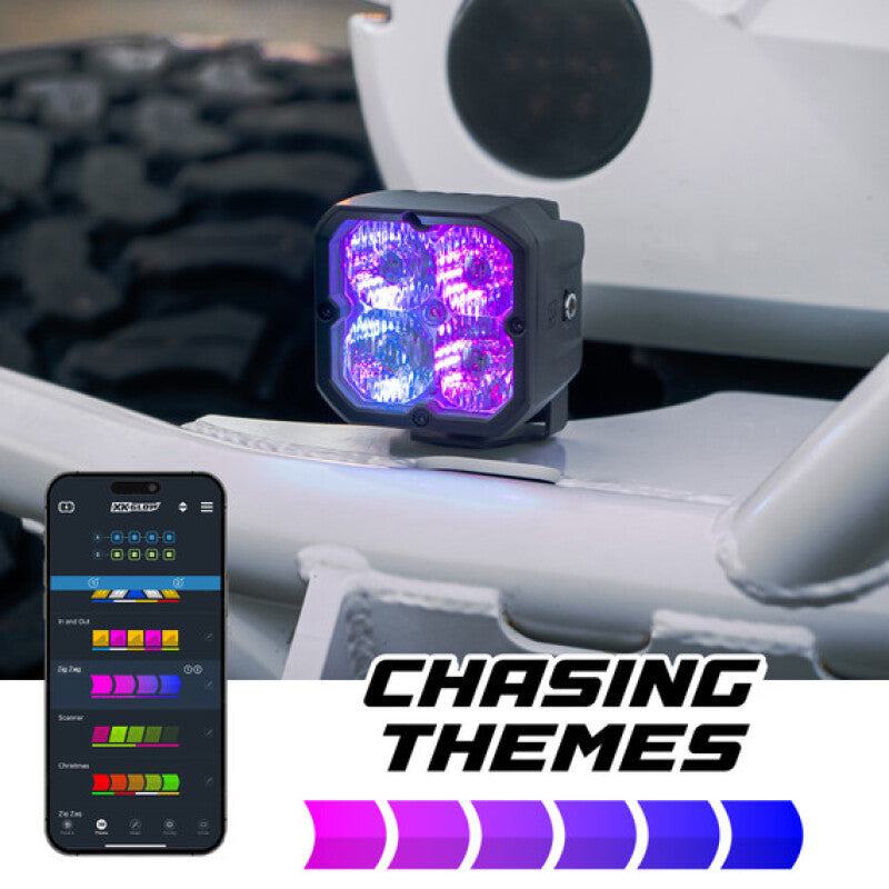 XKGlow RGBW Addressable Cube Light - Driving Beam