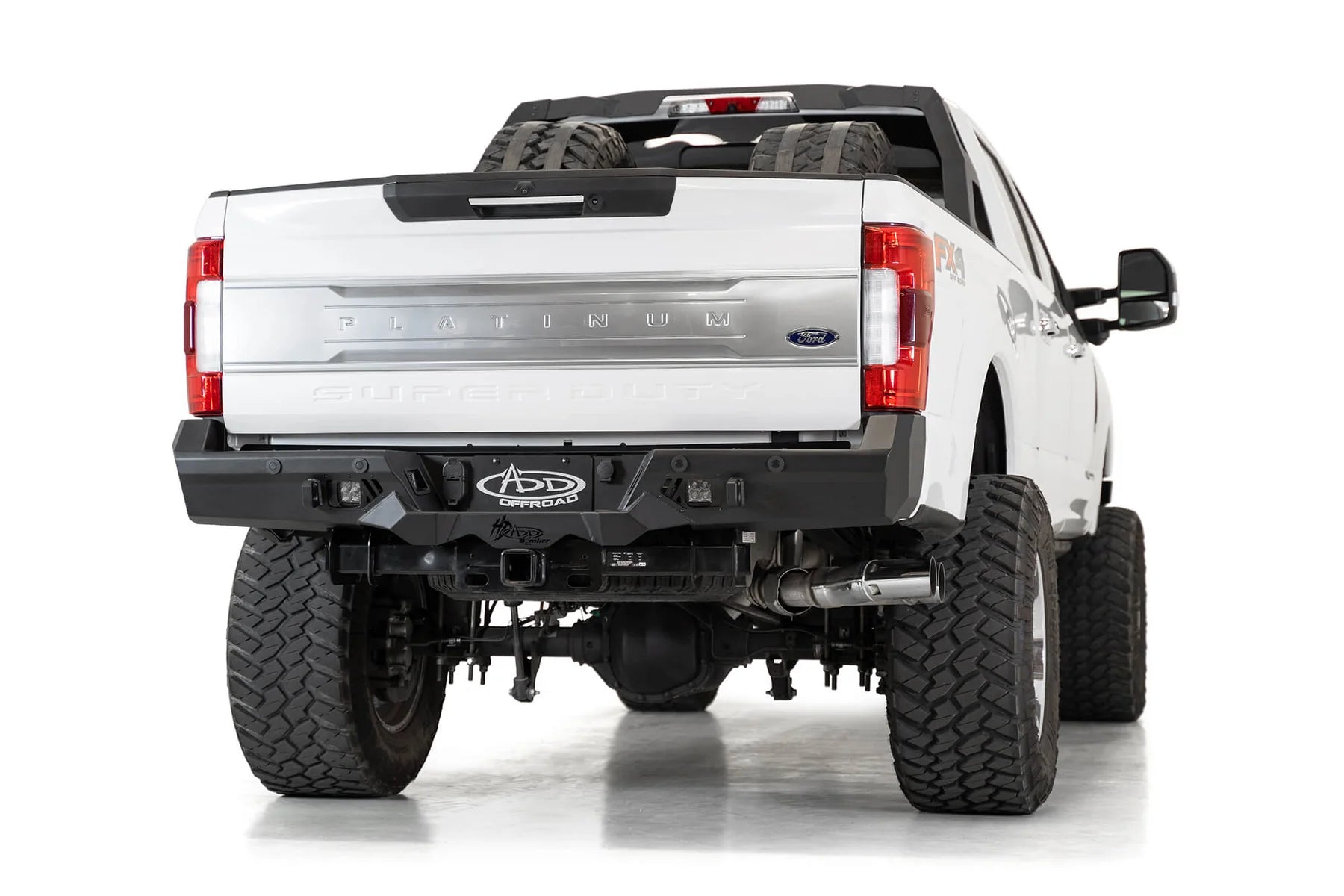 Addictive Desert Designs 2017-2022 Ford Super Duty Bomber HD Rear Bumper - R160051280103 Addictive Desert Designs