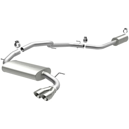 MagnaFlow 2012-2018 Ford Focus Street Series Cat-Back Performance Exhaust System #15072 Magnaflow