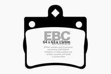 Load image into Gallery viewer, EBC YellowStuff Rear Brake Pads - DP41135R