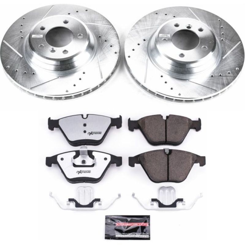 Power Stop 2011 BMW 335d Front Z26 Street Warrior Brake Kit PowerStop