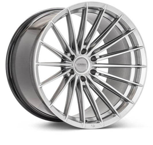 Vossen HFX-4 18x9 - 6x135 - ET0 - Super Deep - 87.1 - Hyper Black Wheel