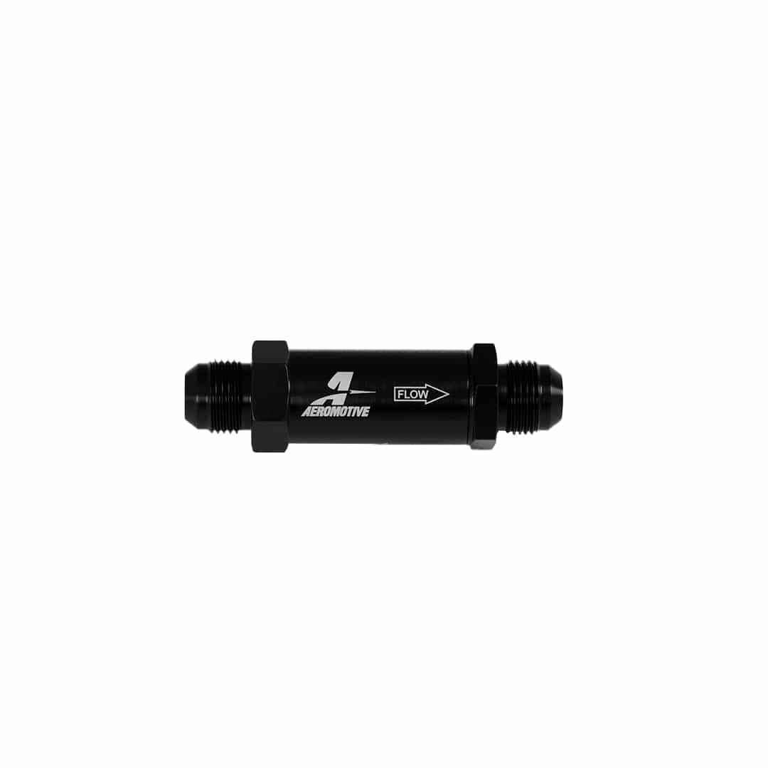 Aeromotive In-Line Full Flow Check Valve (-10 AN Flare) - Black 15133 Aeromotive