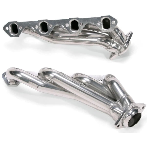 BBK Ford Mustang 5.0L 1-5/8 Shorty Exhaust Headers Polished Silver Ceramic 86-93 BBK