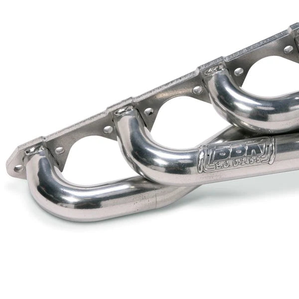 BBK Ford Mustang 5.0L 1-5/8 Shorty Exhaust Headers Polished Silver Ceramic 86-93 BBK