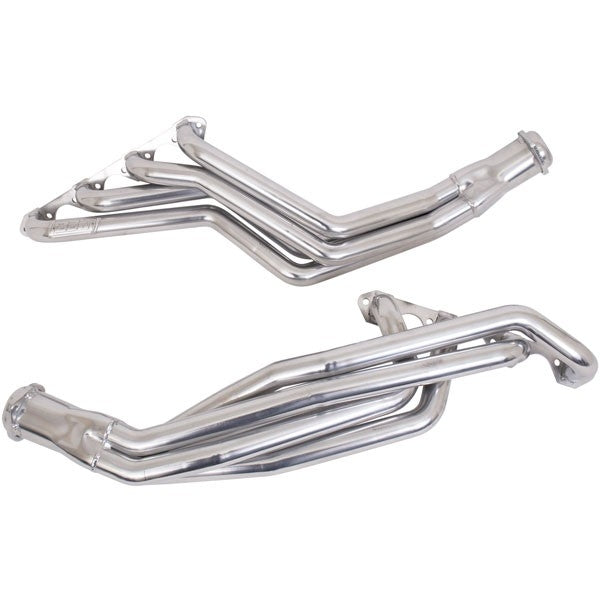 BBK 79-93 Ford Mustang 5.0L 1-5/8 Long Tube Headers w/High Flow Catted X-Pipe (Silver Ceramic) 15313