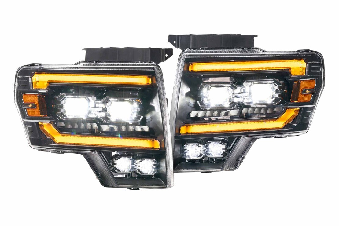 Morimoto LF2-506 XB Evo LED Headlights – Ford F-150 (2009–2014) / SVT Raptor (2010–2014)