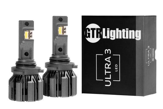 GTR Lighting Ultra 3 9005/9145/H10 LED Headlight Bulbs (Pair) - GTR.LED803