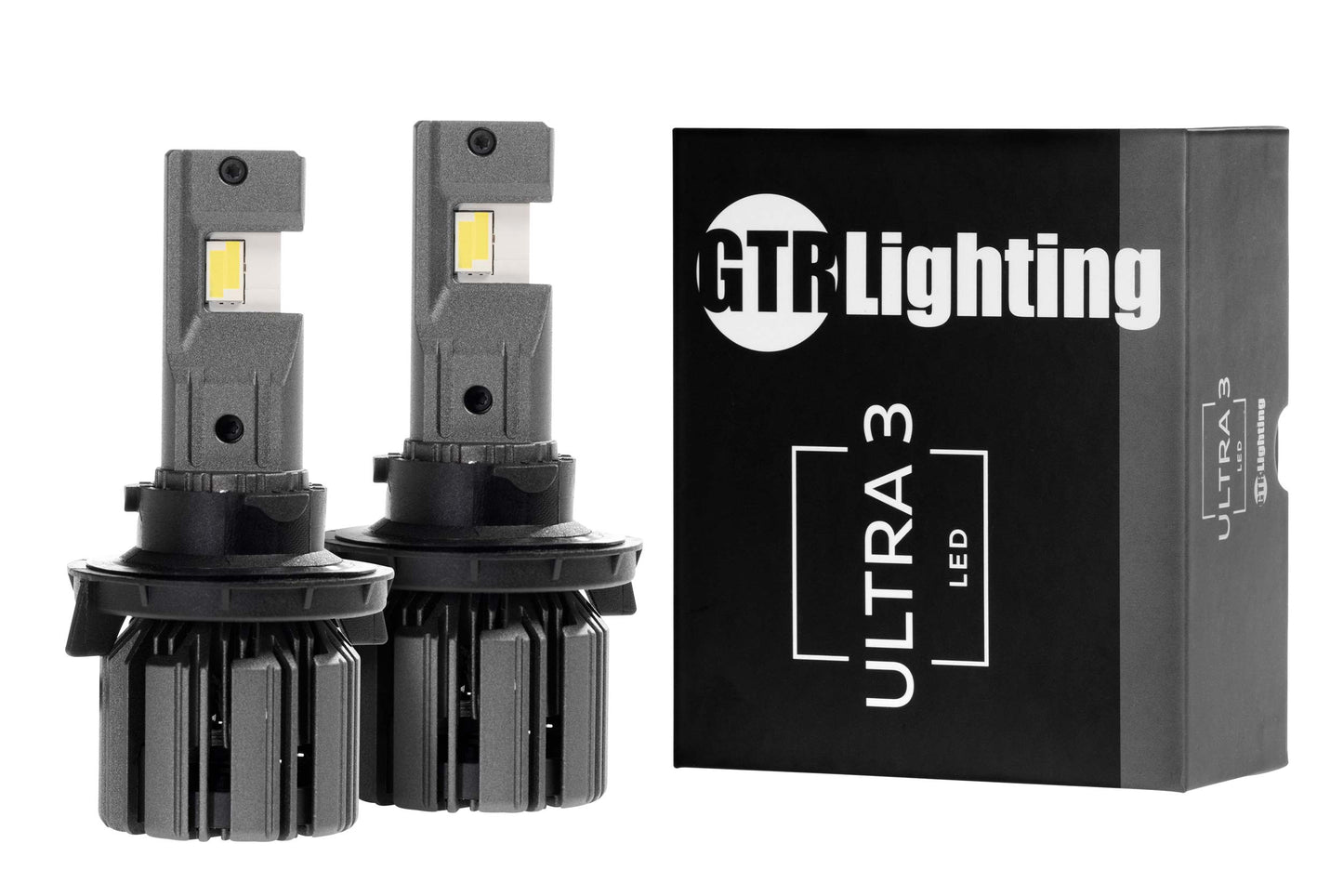 GTR Lighting Ultra 3 H13/9008 Hi/Lo LED Headlight Bulbs (Pair) - GTR.LED809