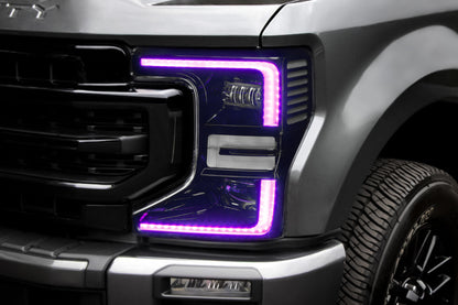 Oracle 20-22 Ford F-250/350 Super Duty Dynamic ColorSHIFT Headlight DRL Upgrade Kit w/Switchback ORACLE Lighting