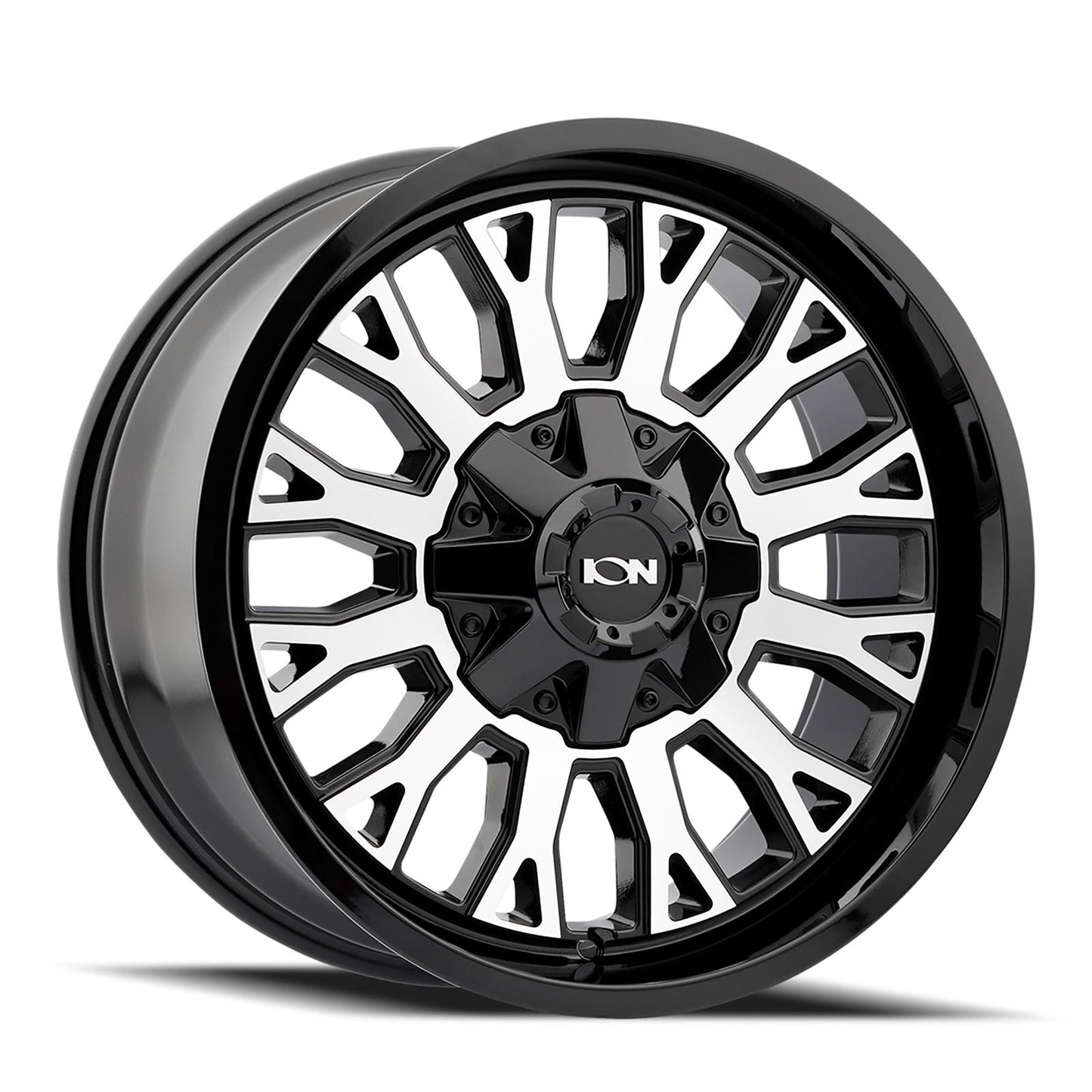 ION Type 152 20x9 / 8x170 BP / 0mm Offset / 125.2mm Hub Black/Machined Wheel