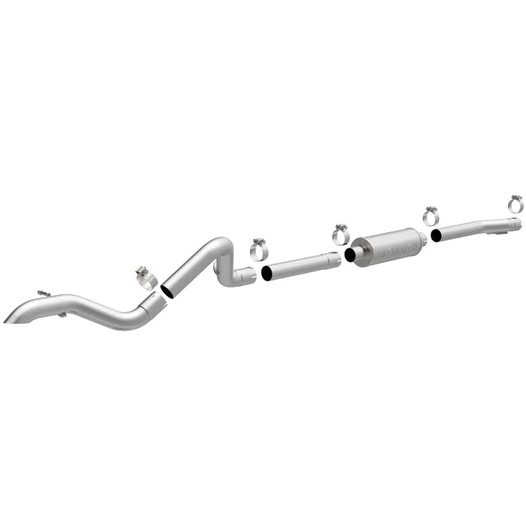 MagnaFlow 2007-2011 Jeep Wrangler Rock Crawler Series Cat-Back Performance Exhaust System Magnaflow