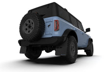 Load image into Gallery viewer, Rally Armor 21-22 Ford Bronco (Steel Bmpr - NO Rptr/Sprt - NO RR/RB) Blk Mud Flap w/Cy Orange Logo