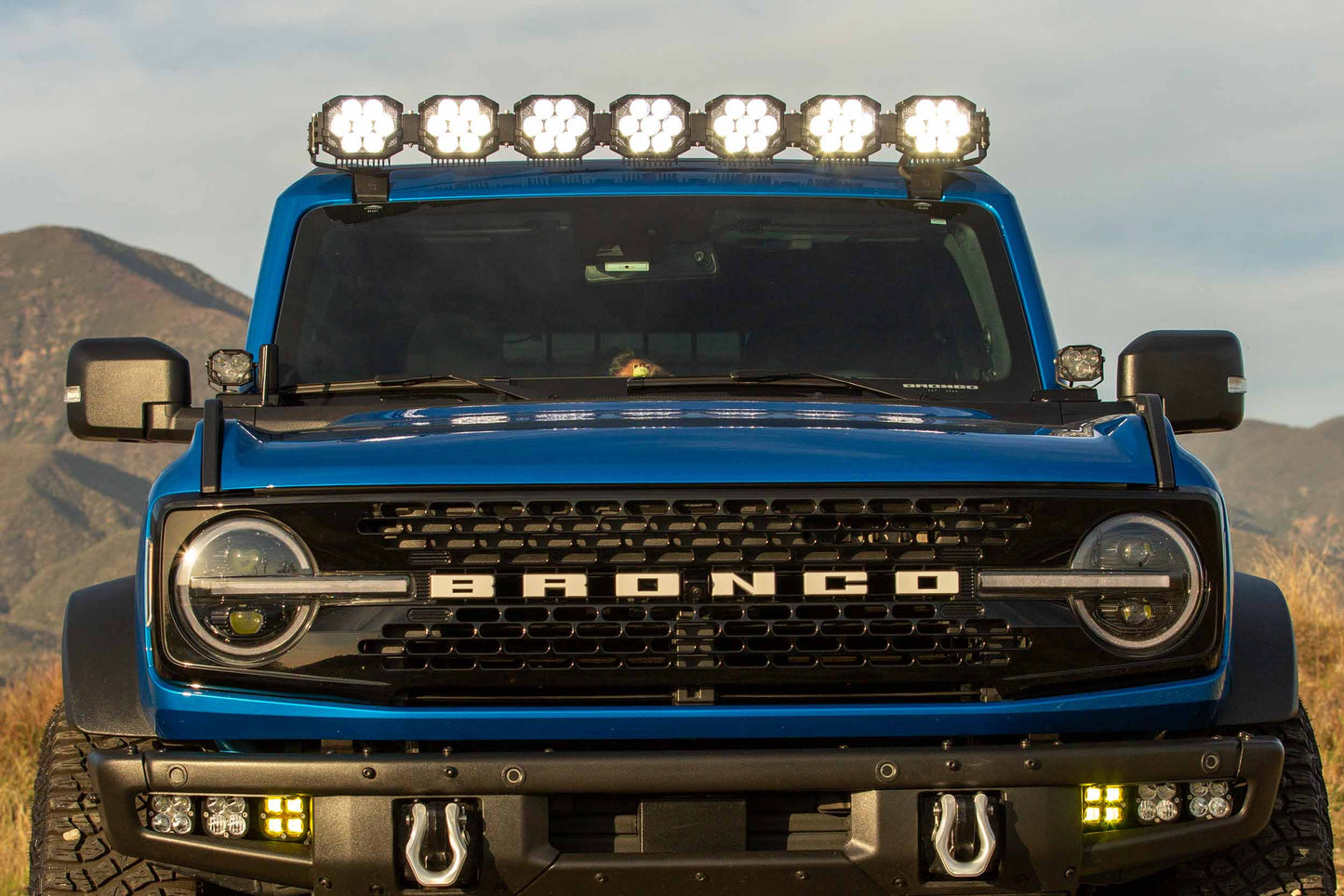 BigBanger Bar: 2021+ Bronco (HXB / White)