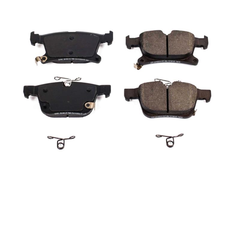 Power Stop 17-19 Chrysler Pacifica Rear Z17 Evolution Ceramic Brake Pads w/Hardware PowerStop