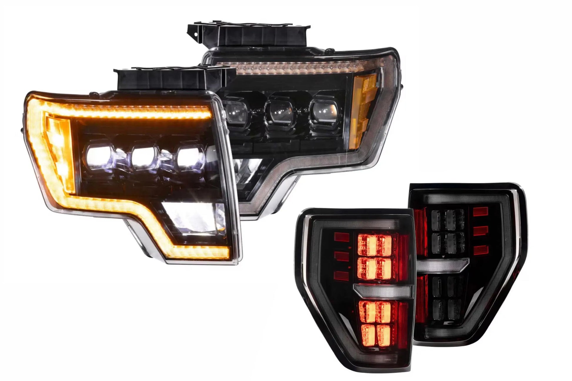 Morimoto 09-14 F-150 Amber DRL Heads and Smoked Tails Morimoto