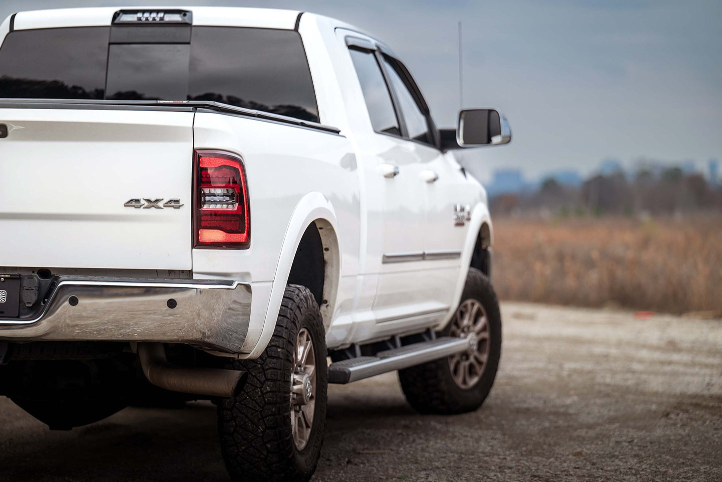 Morimoto 16-18 Dodge Ram White DRL Heads and Red Tails