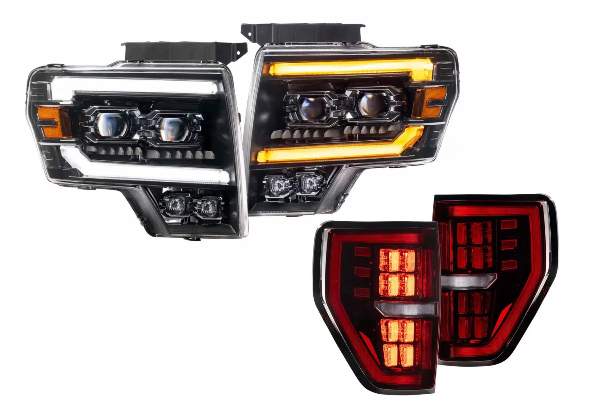 Morimoto 09-14 F-150 Evo Heads and Red Tails Morimoto