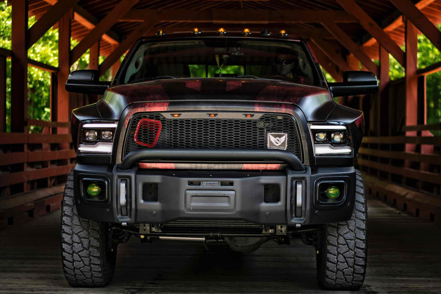 2015 Dodge Ram White DRL Heads and Smoked Tails