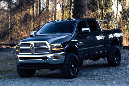 2015 Dodge Ram Amber DRL Heads and Smoked Tails
