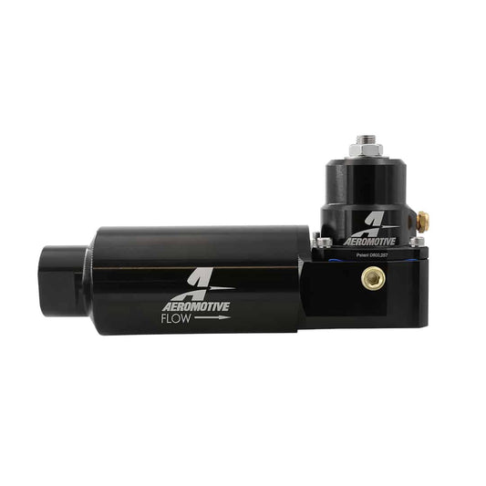 Aeromotive Regulator Filter Combo EFI 40PSI-75PSI for A1000 or Smaller 13146 Aeromotive