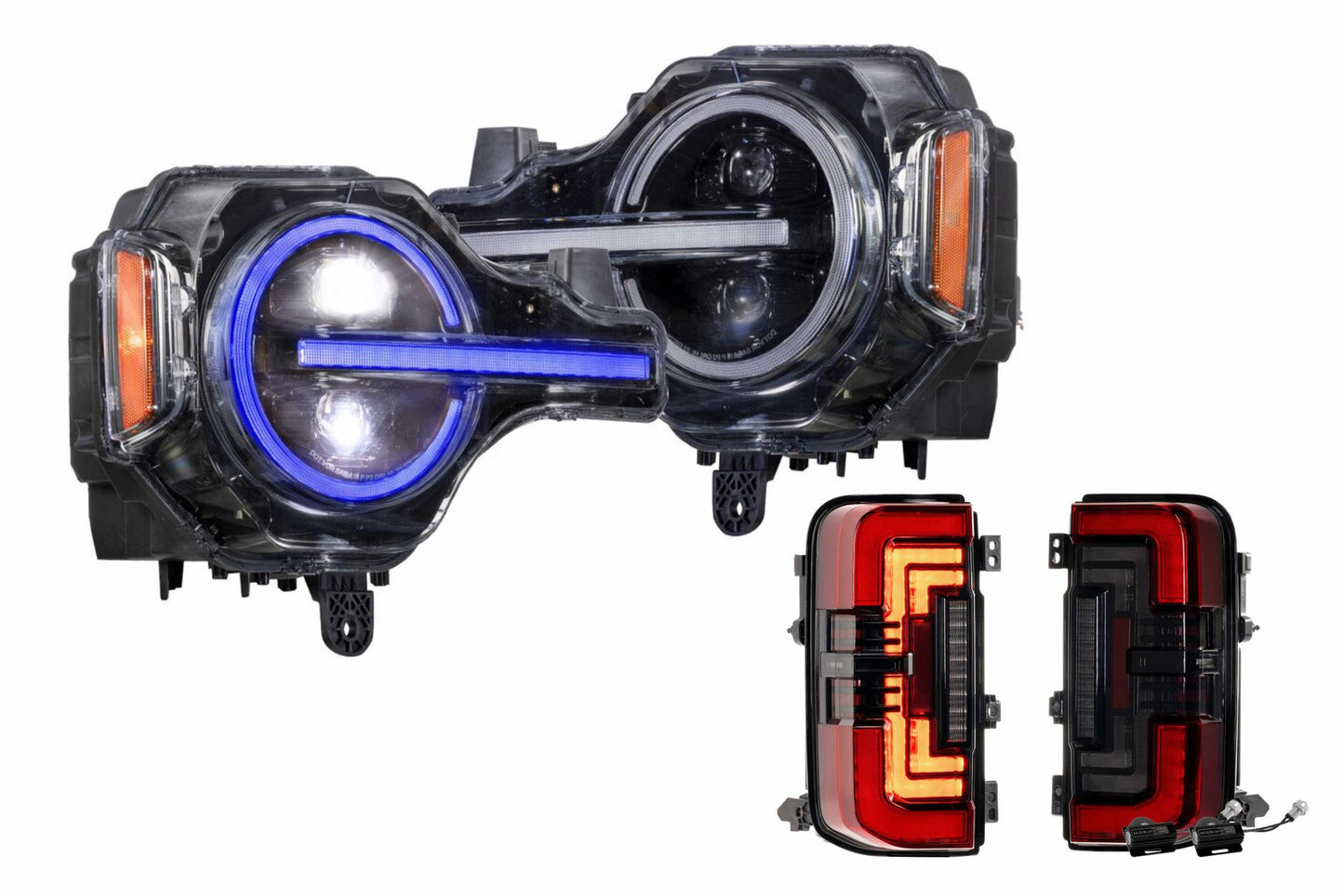 2021+ Bronco XRGB Heads and Red Tails