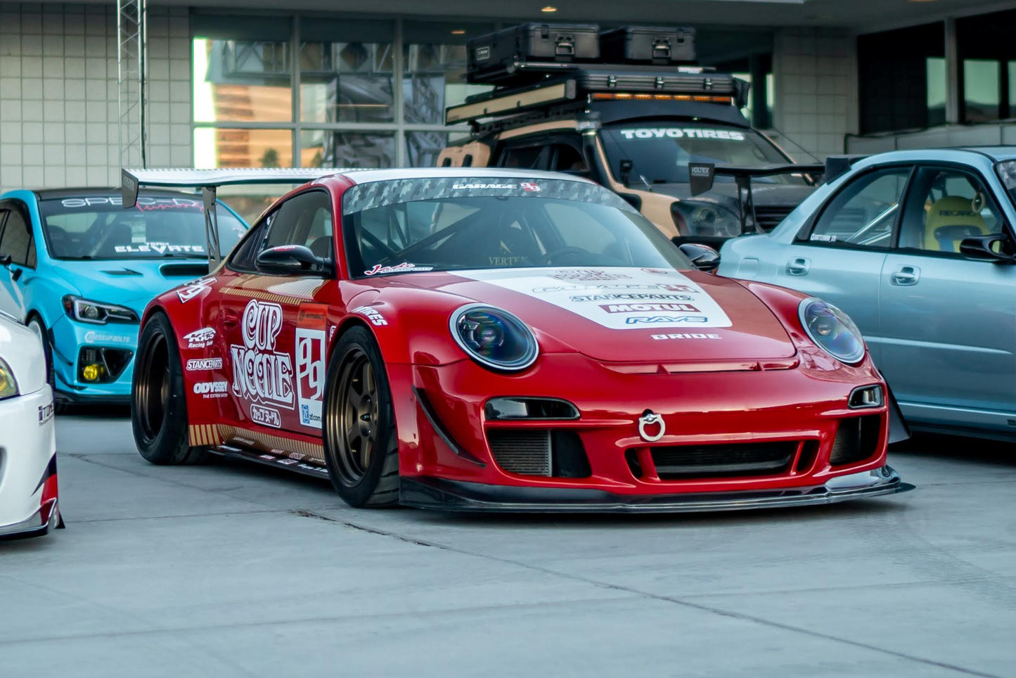 05-08 Porsche 997 Heads and Red Tails OEM Bi-Xenon