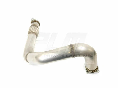 PLM Power Driven B16/B18/B20 Downpipe For Top Mount Turbo Manifold 88-00 Civic / 90-01 Integra - PLM-B-T3-TOP-DP