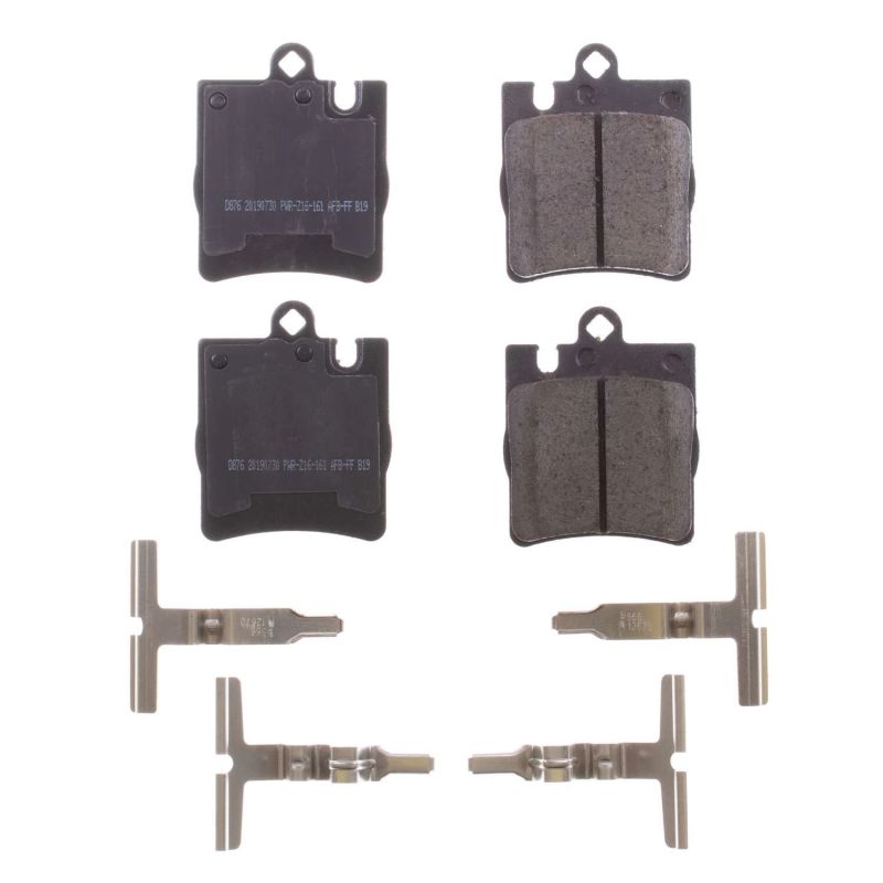 Power Stop 03-07 Mercedes-Benz C230 Rear Z17 Evolution Ceramic Brake Pads w/Hardware PowerStop