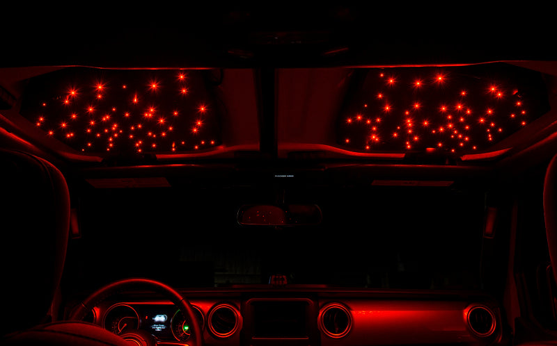 Oracle StarLINER Fiber Optic Hardtop Headliner for Wrangler JL/Gladiator JT - ColorSHIFT ORACLE Lighting