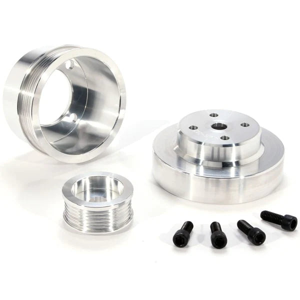 BBK Ford Mustang 5.0 Billet Aluminum Underdrive Pulleys 86-93