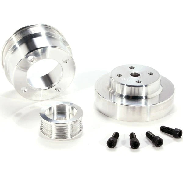 BBK Ford Mustang 5.0 Billet Aluminum Underdrive Pulleys 86-93