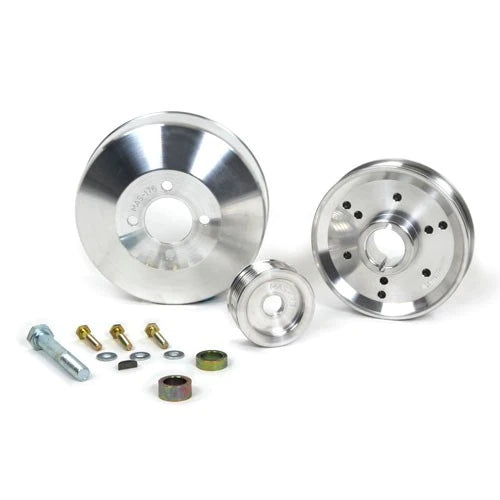 BBK Ford Mustang GT Cobra Billet Aluminum Underdrive Pulleys 96-01 BBK