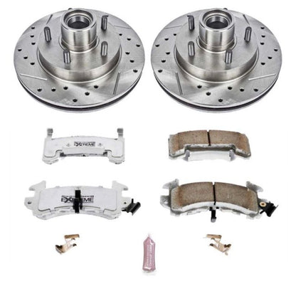 Power Stop 95-97 Chevrolet Blazer Front Z26 Street Warrior Brake Kit PowerStop