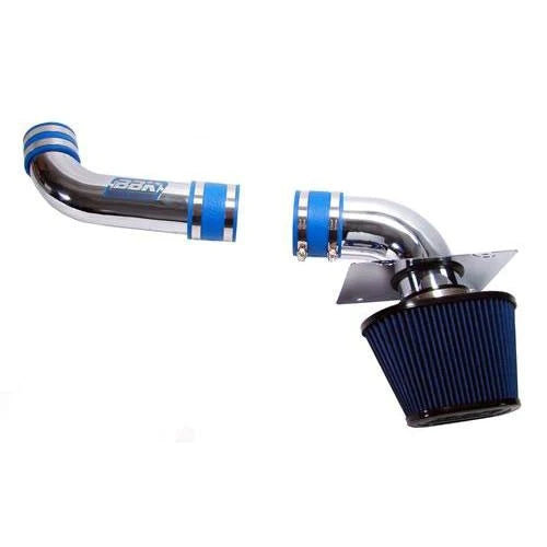 BBK Ford Mustang 5.0 Cold Air Intake Kit Fenderwell Style Chrome 86-93 BBK