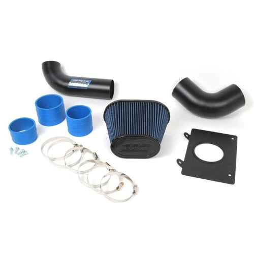 BBK Ford Mustang 5.0 Cold Air Intake Kit Fenderwell Style Blackout 86-93 BBK