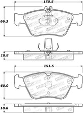 Load image into Gallery viewer, StopTech Premium Ceramic Brake Pads - 308.07100