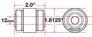 SPC Performance X-Axis Sealed Flex Joint - 15615